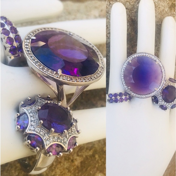 Purr Pal Lovers We Have Your Favorites Right Here ! Assorted Purple Jewelry 💟☪️ - Picture 12 of 16